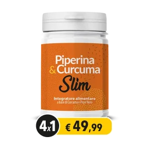 Piperina e Curcuma Slim